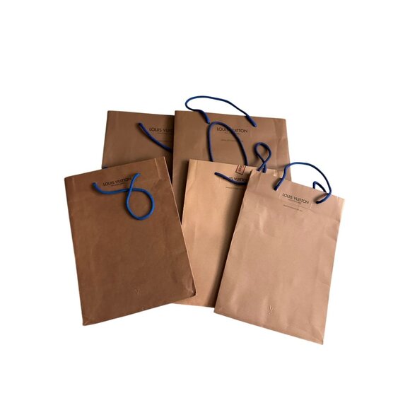LOUIS VUITTON Lot of 12 Multisize Shopping Paper Bags - Picture 3 of 6